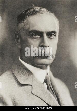 KARL LANDSTEINER (1868-1943) Austrian biologist and physician Stock Photo