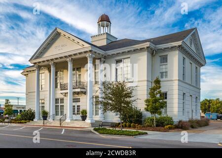 City Hall building in downtown Gulfport, Mississippi, USA Stock Photo