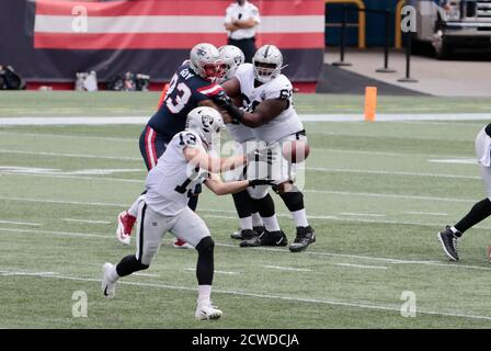 Las Vegas Raiders wide receiver Henry Ruggs III (11) during an NFL football  game against the Miami Dolphins, Sunday, Sept. 26, 2021, in Las Vegas. (AP  Photo/Rick Scuteri Stock Photo - Alamy