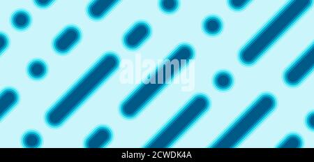 Rounded line shape overlap layer pattern background design. vector illustration. Stock Vector