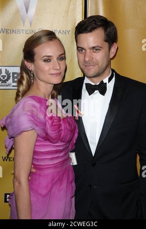 Diane Kruger and Joshua Jackson - 2010 Golden Globes Weinstein After ...