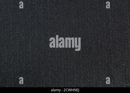 Black-and-white ribbed wool fabric. Seamless pattern. Natural background. Seamless fabric texture. Fashionable print. Stock Photo