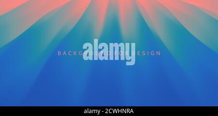 Abstract background with dynamic effect. Motion vector Illustration. Trendy gradients. Can be used for advertising, marketing, presentation. Stock Vector