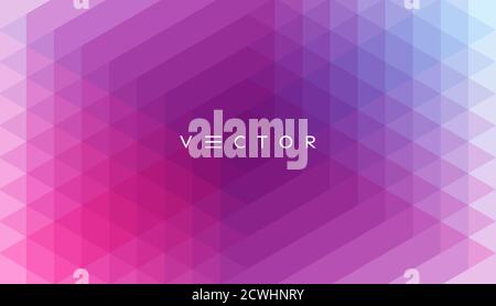 Abstract geometrical background. Polygonal pattern with color triangles. 3d vector illustration for advertising, marketing and presentation. Stock Vector