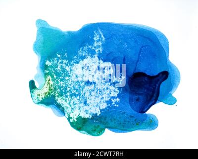 Alcohol Ink Texture. Abstract colorful background, wallpaper. Paint marble texture. Stock Photo