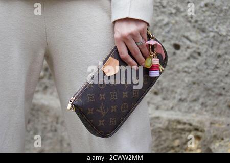 Louis vuitton keychain or color Royalty Free Vector Image