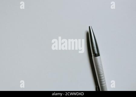 An isolated pen on white background Stock Photo