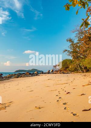 Laem Ka beach in Rawai Phuket Thailand Stock Photo