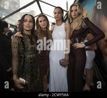 Abbey Lee Courtney Eaton Zoe Kravitz Mad Max Fury Road 15 Stock Photo Alamy