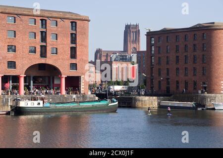 Royal Albert Dock, Liverpool Stock Photo