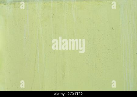 Seamless green painted concrete wall Stock Photo
