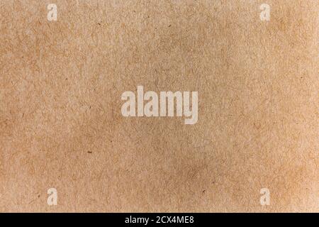 Smooth cardboard with a fibrous texture made of waste and recycled paper Stock Photo