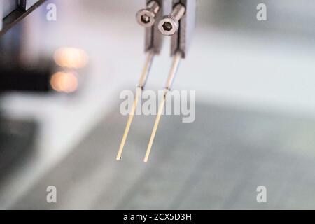 Laboratory basic tools and lateral flow Stock Photo