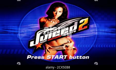 Need For Speed Underground 2 - Sony Playstation 2 PS2 - Editorial use only  Stock Photo - Alamy