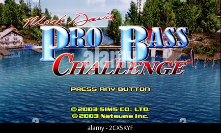 Mark Davis Pro Bass Challenge - Sony Playstation 2 PS2 - Editorial