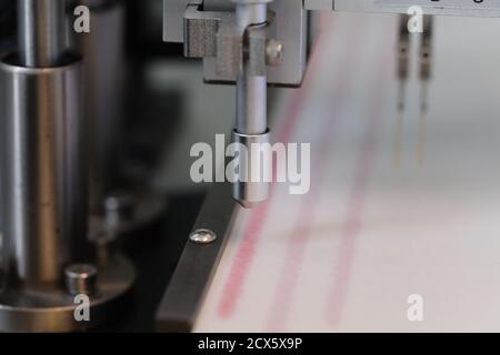 Laboratory basic tools and lateral flow Stock Photo