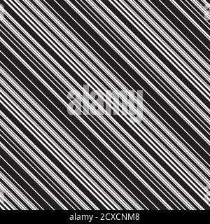 Pattern with oblique black stripes Stock Vector
