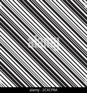 Pattern with oblique black stripes Stock Vector