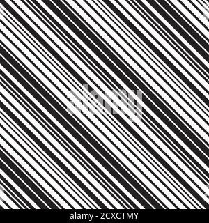 Pattern with oblique black stripes Stock Vector