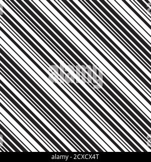 Pattern with oblique black stripes Stock Vector