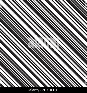Pattern with oblique black stripes Stock Vector