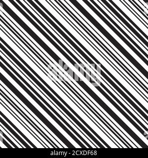 Pattern with oblique black stripes Stock Vector