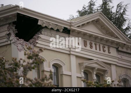 Earthquake Damage Napa 2014 Stock Photo Alamy