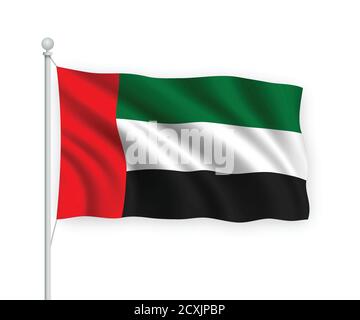 Flag of the United Arab Emirates Stock Vector Image & Art - Alamy