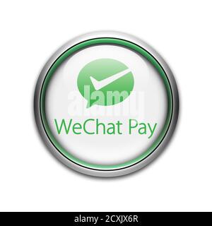 We Chat logo Stock Photo