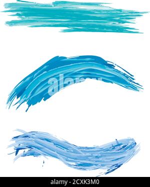 Abstract isolated colorful vector watercolor stain. Element for paper design, ad. Bright colors isolated on white background. Drawings with copyspace, splashes of paintbrushes. Stock Vector