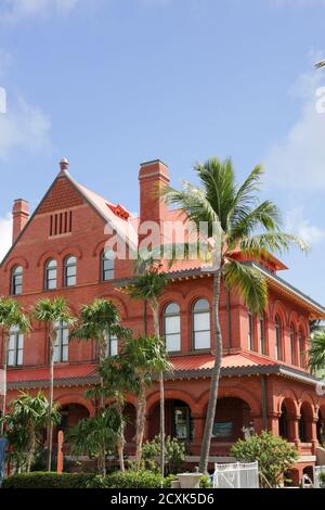 Key West Museum of Art & History., Key West Florida, USA Stock Photo