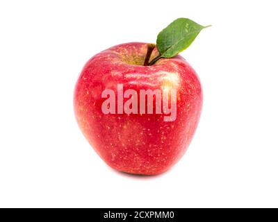 Red apple isolated on white background Stock Photo