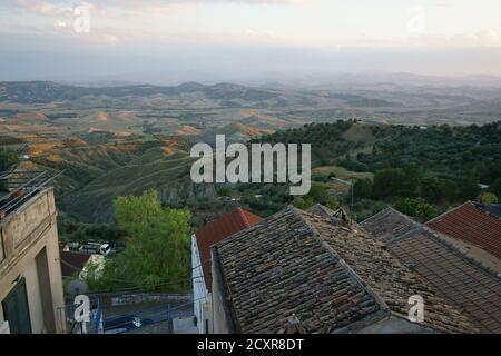 Rione Dirupo, Pisticci, Matera province, Basilicata, Italy Stock Photo