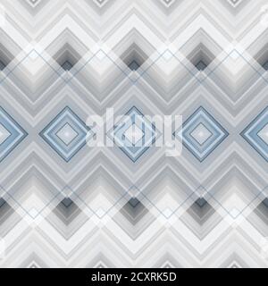 Seamless pattern tile for fashion fabric print, abstract futuristic geometric design. Futuristic technology background. Striped pattern on abstract ba Stock Vector