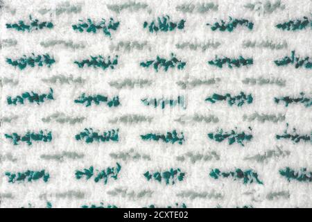 close-up rag for cleaning. fabric texture. cleaning rag close-up on white background Stock Photo
