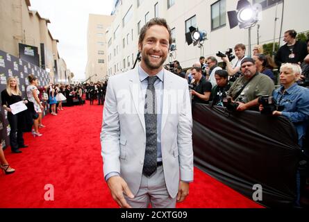 Actor Mike Faiola arrives at the 2013 MTV Movie Awards in Culver City, California April 14, 2013.   REUTERS/Danny Moloshok (UNITED STATES  - Tags: ENTERTAINMENT)  (MTV-ARRIVALS)