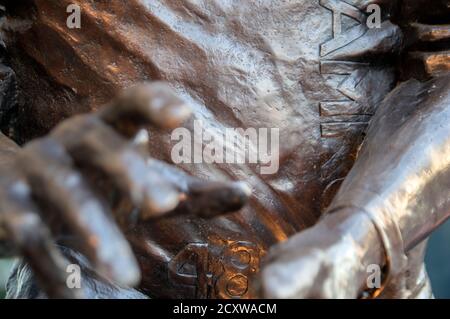 Detail Of The Statue De Goede Beul At The Johan Cruyff Arena Amsterdam The Netherlands 24-8-2020 Stock Photo