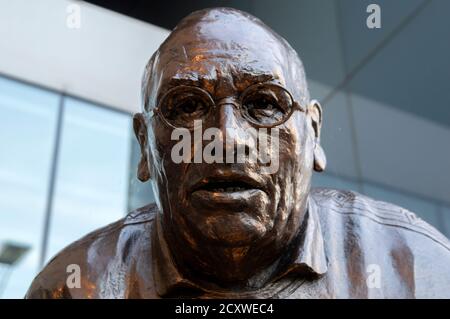 Headshot Of The Statue De Goede Beul At The Johan Cruyff Arena Amsterdam The Netherlands 24-8-2020 Stock Photo