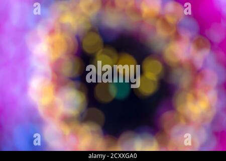 Colorful blurred abstract macro background Stock Photo
