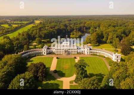 Royal Palace Soestdijk The Netherlands from the air Stock Photo