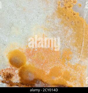 White and yellow natural onyx closeup as a beautiful background Stock Photo