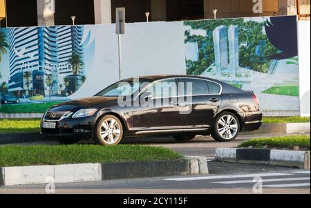 Batumi. Georgia - September 27, 2020: Lexus car on the streets of Batum Stock Photo