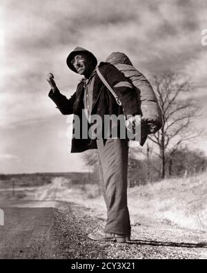 Hobo bindle hi-res stock photography and images - Alamy