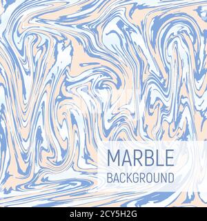 Abstract background, vector marble texture imitation. Marbleized pattern vector. Wedding invitation template with liquid suminagashi ebru ink backgrou Stock Vector