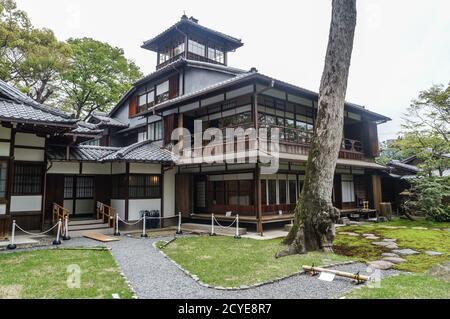 Former Mitsui Family Shimogamo Villa in Kyoto, Japan Stock Photo