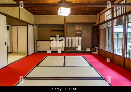 Former Mitsui Family Shimogamo Villa in Kyoto, Japan Stock Photo