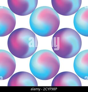 Seamless holographic pattern of foil elements. Vector texture for your creativity Stock Vector