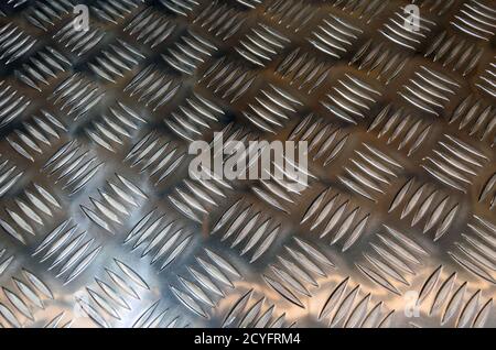 Seamless metal texture, Table of steel sheet for background. black texture for design backdrop . industry stainless Stock Photo