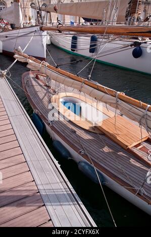 Sail boat Stock Photo