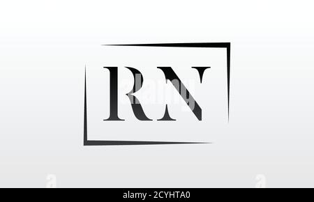 Letter NR AR R N Logo Design Simple Vector - Stock Illustration [61794353]  - PIXTA